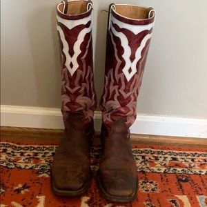 Boulet Women’s 7 Buffalo Cowboy Buckaroo Boots